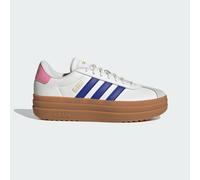 adidas VL Court Bold Shoes, Sneakers Donna, Bianco Nucleo Semi Lucido Blu Bliss Rosa, 39 1/3 EU