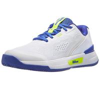 Scarpe da tennis da donna Wilson Intrigue Pro - white/amparo blue/safety yellow - Bianco (40 2/3)
