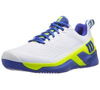 Scarpe da tennis da uomo Wilson Rush Pro 4.5 - white/amparo blue/safety yellow - Bianco (42 2/3)