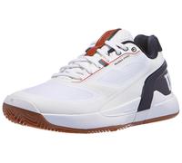 Scarpe Wilson Rush Pro 5 Bianco/Navy/Gum Uomo - TERRA BATTUTA