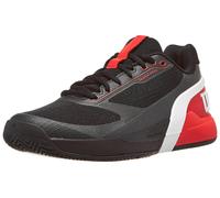 Scarpe da tennis da uomo Wilson Rush Pro 5 - black/infrared/white - Multicolore (42)