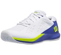 Scarpe Wilson Rush Pro Ace Bianco/Blu/Giallo Uomo - TUTTE LE SUPERFICI
