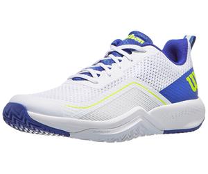 Scarpe Wilson Rush Pro Lite Bianco/Blu/Giallo Uomo - TUTTE LE SUPERFICI