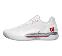 Scarpe Wilson Rush Tour 5 Premium Bianco/Rosso Uomo - TUTTE LE SUPERFICI