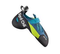 Scarpetta Arrampicata SENSOR Alte Prestazioni Bouldering Vibram XS Grip Velcro Petrol Taglia 9.5