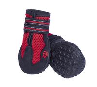 Scarpetta per cani "Runners Mesh" 2 pz rossa XL (7), L: 71 mm; P: 66 mm