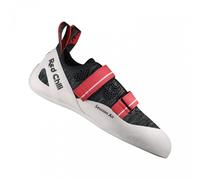Scarpette Arrampicata Session Air Robuste Noleggio Palestra Suola Non-Marking Doppia Velcro Rosse Taglia 7.5 UK