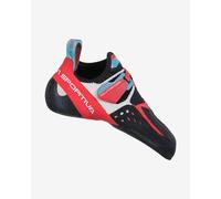 Scarpa da arrampicata La Sportiva Solution Comp ibisco/blu malibu da donna (36 EU)