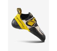 Scarpette da arrampicata La Sportiva Solution nero bianco giallo intenso - 38