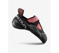 Scarpette da arrampicata La Sportiva Theory nero rosso salmone donna - 40.5