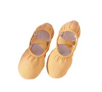 Scarpette da Ballo Scarpe da Ballo Donna Ginnastica con Suola Morbida for Ragazze for Esercizi Balletto Gatto Danza Classica Moderna Yoga per Le Prestazioni(Camel,38)