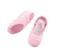 Scarpette da Danza Classica Pantofole da ballo for ragazze e donne Scarpe da ballo for balletto Scarpe da allenamento for ginnastica for adulti Scarpe da balletto con suola morbida in tela(Pink,26)