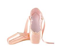 Scarpette Danza, Scarpe Danza Classica Bambina Scarpe da balletto per bambini adulti Scarpe da balletto nudo / nero / rosse Ragazze di raso Donne scarpe da ballo professionali con nastri tappetino in