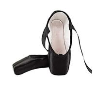 Scarpette Danza, Scarpe Danza Classica Bambina Scarpe da balletto per bambini adulti Scarpe da balletto nudo / nero / rosse Ragazze di raso Donne scarpe da ballo professionali con nastri tappetino in