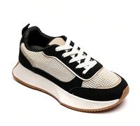 scarpi sportivi casual alla moda con suola spessa e colori a contrasto Adotta un look casual e dinamite con cestini, piattaforma, stile e affermazione urbana. Il suo design moderno si distingue per un