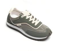 scarpi sportivi casual alla moda, versatili e minimaliste per uso quotidiano Caratteristiche:Piatti cestiniLacci regolabiliDesign retrò con decorazioni coutureSemelle plateforme épaisseLo stile si ada