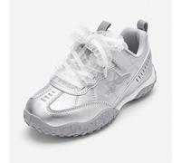 scarpi sportivi con platform per ragazze, dettagli in pizzo, scarpe da ballo per l'autunno 2025 EUR34,EUR35,EUR36,EUR37,EUR38,EUR27,EUR28,EUR29,EUR30,EUR31,EUR32,EUR33Colore unico