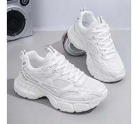 scarpi sportivi di moda da uomo - Scarpe da corsa casual, suola spessa, basse stringate, tessuto traspirante, adatte per tutte le stagioni, adatte per sport e attività quotidiane, scarpe casual da est