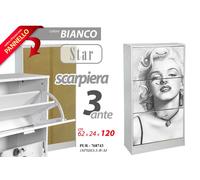 SCARPIERA 3 ANTE SLIM SALVASPAZIO DOPPIA CINEMA DIVE A RIBALTA MODERNA 1206224