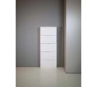 Scarpiera 5 ante 65x174x15 bianco