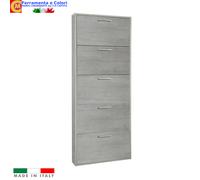 Kit scarpiera 5 ribalte 65x15x164 cemento