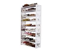 Scarpiera a 9 livelli scarpiera a torre organizer da ingresso scarpiera con tessuto non tessuto può contenere fino a 24 paia di scarpe organizer (colore: A) (A)