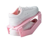 Scarpiera a doppio strato, regolabile a doppio strato, scarpiera e organizer per armadi | organizer per scarpe per armadio, scarpiera pieghevole impilabile per un paio di scarpe, organizzazione