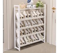 Scarpiera a più livelli inclinata salvaspazio stretta per armadio, ingresso, corridoio e dormitorio, design di precisione per una conservazione ottimale delle scarpe e un facile accesso