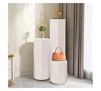SZITW Scarpiera Alta Girevole Rotonda, Girevole a 360°, Organizer per Scarpe, portascarpe in Metallo, per Ingresso, corridoio, Organizer per Scarpe, Semplice e Moderno, per l'ingresso, salvaspazio