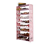 Scarpiera autoportante scarpiera armadio a 9 livelli scarpiera a torre organizer da ingresso scarpiera con tessuto non tessuto può contenere fino a 24 paia di scarpe (colore: B) (B)