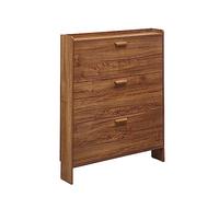 Scarpiera autoportante, scarpiera per armadio, scarpiera industriale autoportante per ingresso, scarpiera stretta per scarpe, robusta mensola per scarpe (dimensioni: 100 x 17 x 115 cm) Star of Light