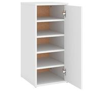 Scarpiera Bianca 32x35x70 cm in Truciolato