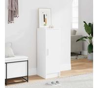 Armadio per scarpe 32x35x92 cm truciolare bianco