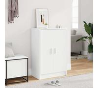 vidaXL Scarpiera Bianca 60x35x92 cm in Truciolato