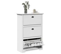 Scarpiera BODO Bianca 80x35x118 cm