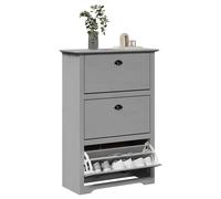 Scarpiera BODO Grigia 80x35x118 cm