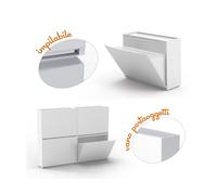 SCARPIERA COLORS BELLI E FORTI LISCIA BIANCO