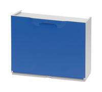 Art Plast U50/1B Scarpiera in Plastica, Blu/Bianco