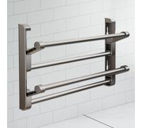 Scarpiera da parete, portascarpe pieghevole, scaffale portaoggetti per