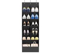 Scarpiera da porta con 11 tasche, in tessuto Oxford, di grande capacità, design salvaspazio, tessuto resistente, facile installazione con ganci, per scarpe, accessori