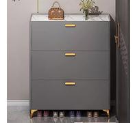 Scarpiera di stoccaggio del piccolo appartamento, gabinetto stretto della scarpa per l'ingresso