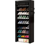 Scarpiera di Tessuto a 10 ripiani (58 x 28 x 162 cm) Scaffale Portascarpe con