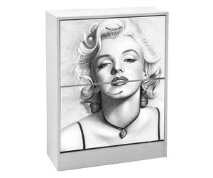 SCARPIERA DIVE CINEMA A RIBALTA SLIM 2 ANTE DOPPIA SALVASPAZIO MODERNA h806324