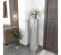 Scarpiera girevole a 360° con ante, moderna, rotonda, salvaspazio, elegante scarpiera alta per casa e ufficio