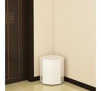 Scarpiera girevole a 360°, in metallo, salvaspazio, con ripiani stretti, per soggiorno e ingresso