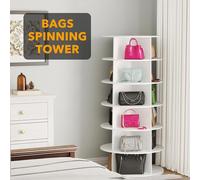 Scarpiera girevole a 360° Organizer per scarpe girevole per camera da letto