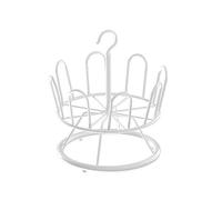 Scarpiera Girevole Indipendente - Organizzatore Verticale per Scarpe in Ferro, mensola Girevole sospesa, Design a Torre di Facile Montaggio per Un efficiente stoccaggio e Risparmio di Spazio