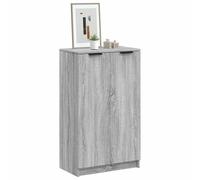 Scarpiera Grigio Sonoma 59x35x100 cm in Legno Multistrato