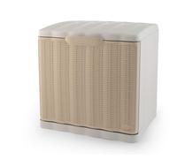 Scarpiera impilabile 4 posti cashmere Stefanplast Elegance cm 40x30x40