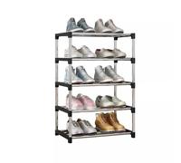 Scarpiera impilabile portascarpe scaffale 4 5 6 7 8 9 ripiani Organizer